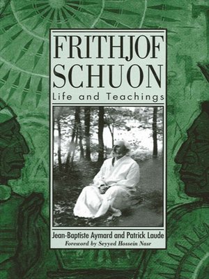 cover image of Frithjof Schuon